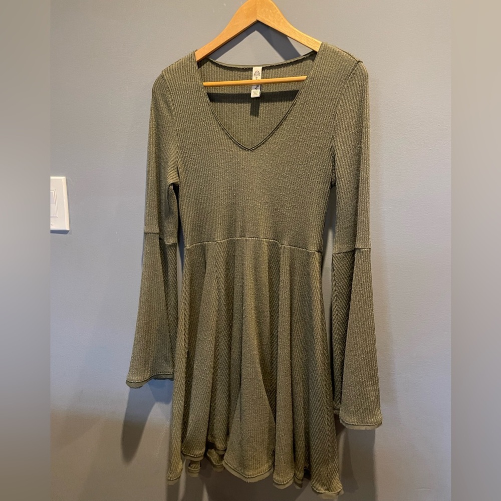 American Rag Women Dress size XL color Olive Green